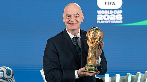 Presidente da FIFA, Gianni Infantino