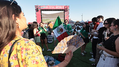 Em Lisboa o jogo foi assistido até com bandeiras do México.