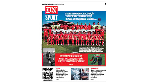 Leia aqui o DN Sport desta sexta-feira, 12 de junho