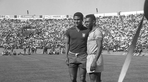 Eusébio e Pelé
