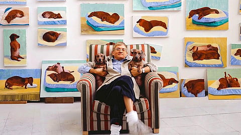 Memórias de David Hockney através de (apenas) sete imagens