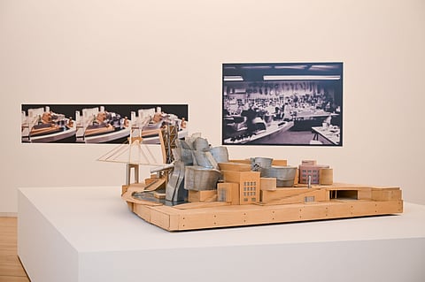 A exposição 'O Século de Gehry'.