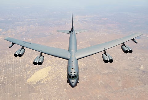 O B-52 é um avião dos anos 50 que tem sido atualizado e deve manter-se ao serviço até 2050.