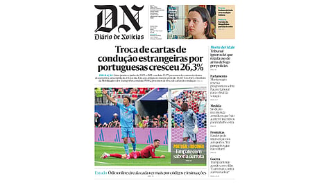 Leia aqui o DN desta quinta-feira, 18 de junho