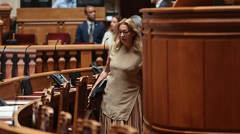 Pacote laboral foi defendido pela ministra do Trabalho, Palma Ramalho