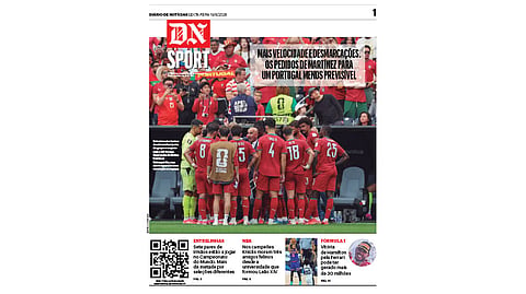 Leia aqui o DN Sport desta sexta-feira, 19 de junho