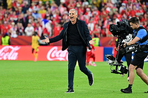 O português Carlos Queiroz é o selecionador do Gana