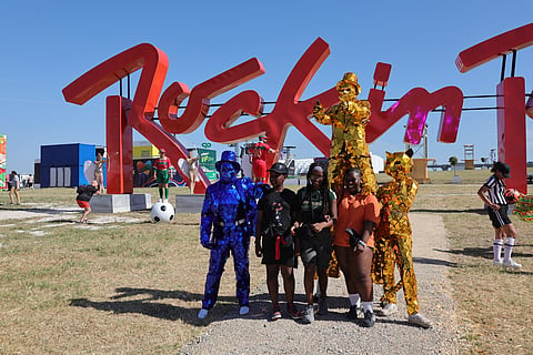 Cidade do Rock abriu as portas para  um evento teste.