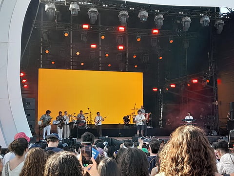OS NAPA no palco do Rock in Rio.
