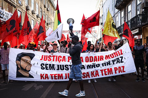 Centenas manifestaram-se em Lisboa para protestar contra sentença do polícia que matou Odair Moniz
