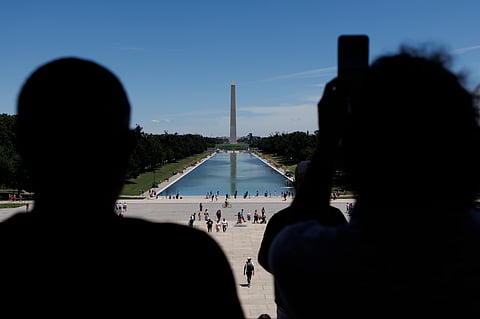Trump culpa vandalismo pelos estragos no lago do Lincoln Memorial e anuncia detenções