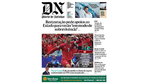 Leia aqui o DN desta quarta-feira, 24 de junho