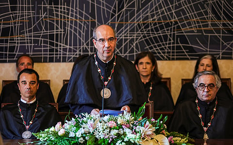 Cerimónia da tomada de posse do novo presidente do TC, João Carlos Loureiro