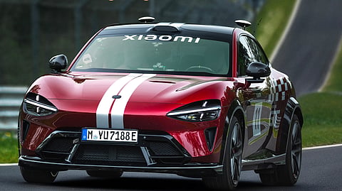 O veículo autónomo em Nürburgring.