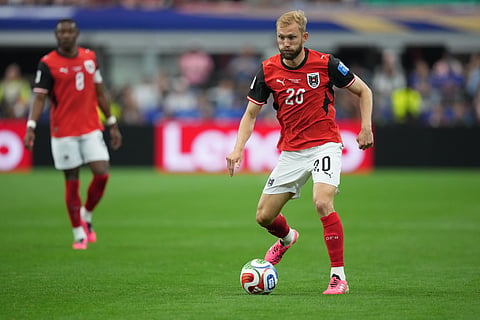 Konrad Laimer é uma das principais estrelas da seleção da Áustria. 
