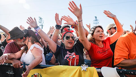 O amor está no ar do Rock in Rio.