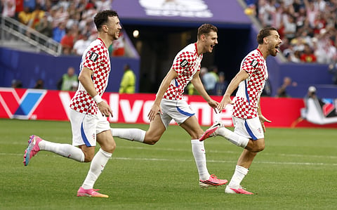 Croácia venceu por 2-1.