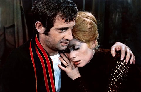 Belmondo/Deneuve, o par de A Sereia do Mississipi.


