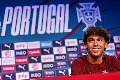 João Félix garante que está "mais confiante do que nunca" e admite que faz "uma boa dupla" com Ronaldo