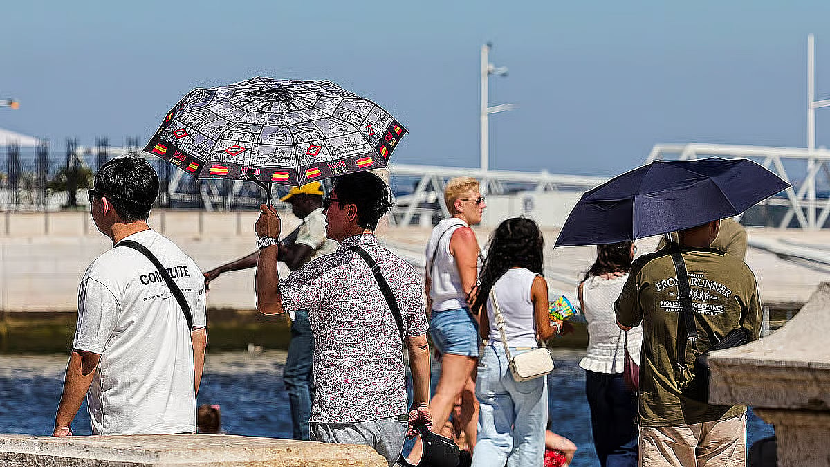 Máximas chegam aos 43 graus. Interior de Portugal continental em perigo máximo e muito elevado de incêndio
