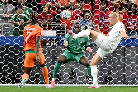 Com o golo à Costa do Marfim, o norueguês Haaland já soma cinco no Mundial 2026.