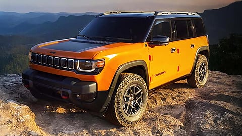 O Jeep Recon, o novo SUV 100% elétrico da marca, ainda foi concebido nos Estados Unidos e as primeiras unidades estão previstas chegar ao mercado europeu já no próximo ano.