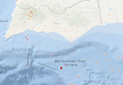 Sismo de magnitude 3.2 na escala de Richter registado ao largo da costa algarvia