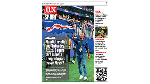 Leia aqui o DN Sport desta sexta-feira, 3 de julho