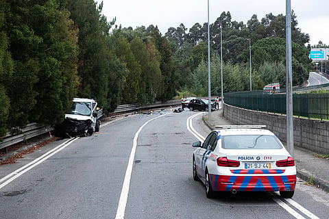 Em 2024 morreram  nove pessoas  em acidentes  de viação  em Lisboa.
