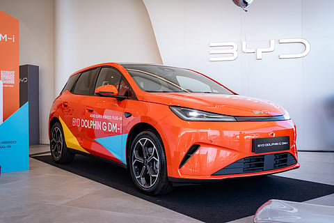 BYD Dolphin G DM-i apresenta-se com 1040km de eficiência