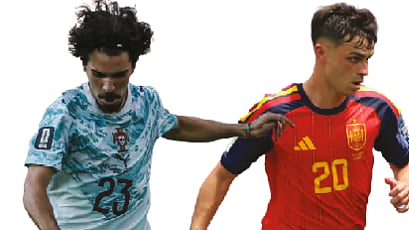 O Portugal-Espanha pode ser também um duelo entre os dois melhores médios do Mundo