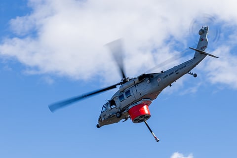 Forças Armadas mantêm cerca de 40 patrulhas e quatro helicópteros no combate aos incêndios