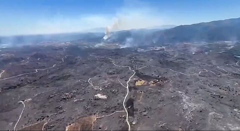 Chamas queimaram mais de 4900 hectares
