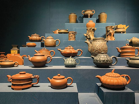 Com mais de 600 exemplares, desde a Dinastia Ming até à atualidade, o Museu de Nanquim alberga uma das mais importantes coleções de bules de 'zisha' da China, representativos de uma grande variedade de formas e tipos de argila.