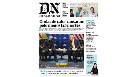Leia aqui o DN desta quinta-feira, 9 de julho