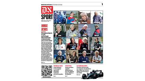Leia aqui o DN Sport desta sexta-feira, 10 de julho