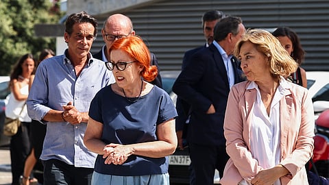 A ministra reuniu-se com a presidente da Câmara Municipal de Almada, Inês de Medeiros.
