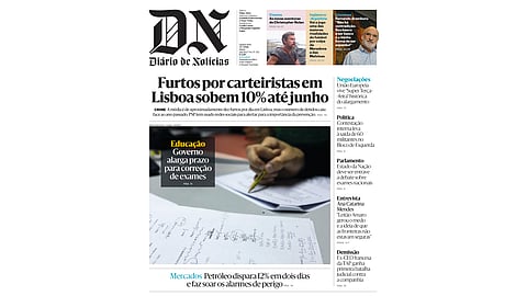 Leia aqui o DN desta quarta-feira, 15 de julho