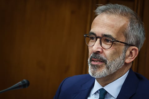 O ministro dos Negócios Estrangeiros, Paulo Rangel