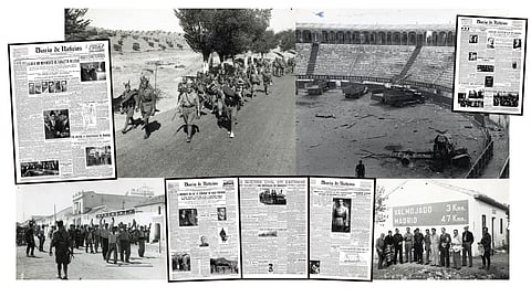 Repórteres do DN em Espanha  testemunharam três anos de violência