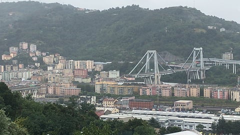 Ponte Morandi colapsou em agosto de 2018