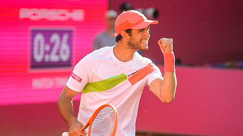 Burruchaga eliminou Wawrinka e marcou encontro com Nuno Borges na segunda ronda do Estoril Open