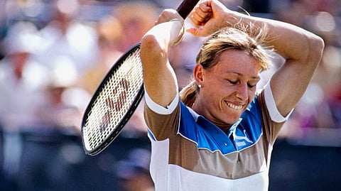 Martina Navratilova, rival & amiga de Chris Evert.