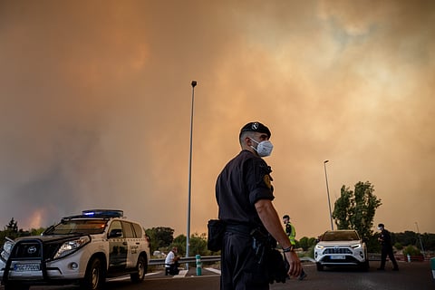 Incêndio em Madrid "impossível de extinguir"