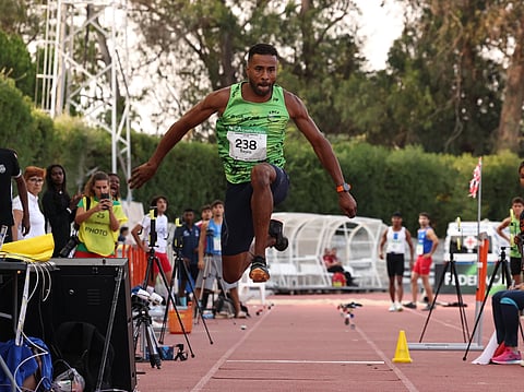 Nelson Évora não conquistava o título nacional do triplo salto desde 2017.
