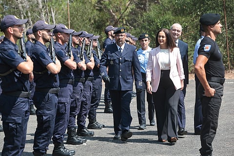Ministra da Justiça na cerimónia de encerramento do “Curso de Formação Inicial da Carreira de Guarda Prisional de 2025”.