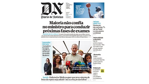 Leia aqui o DN desta segunda-feira, 27 de julho