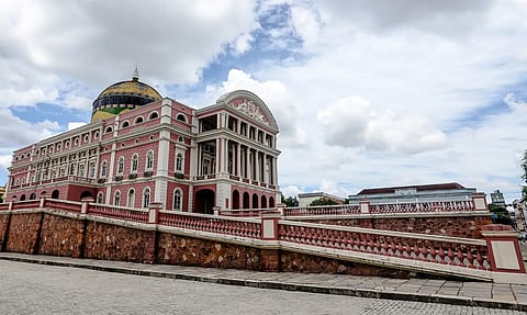 Teatro Amazonas foi inaugurado no dia 31 de dezembro de 1896.