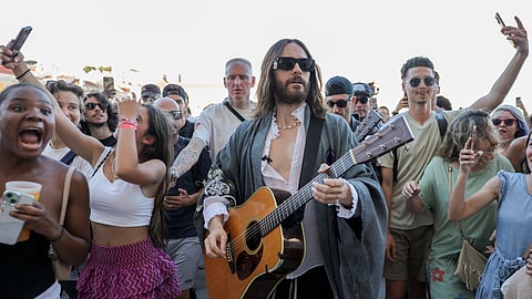 Jared Leto em Lisboa em 2024