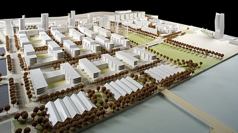 Projeto para a zona pela VIC Properties